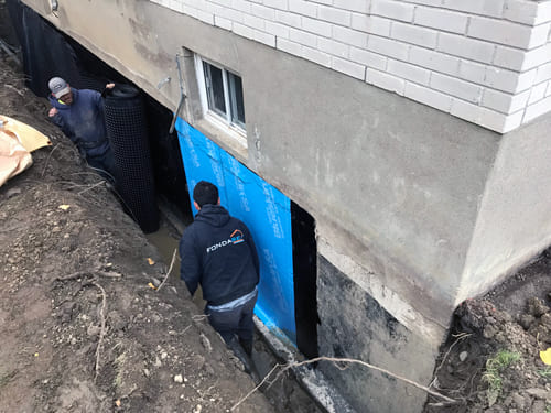 Fondasec Excavation | Foundation waterproofing and water Infiltration Solutions for the greater Montreal area | Fondasec.com